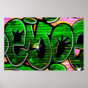 Graffiti 18 wapcn poster