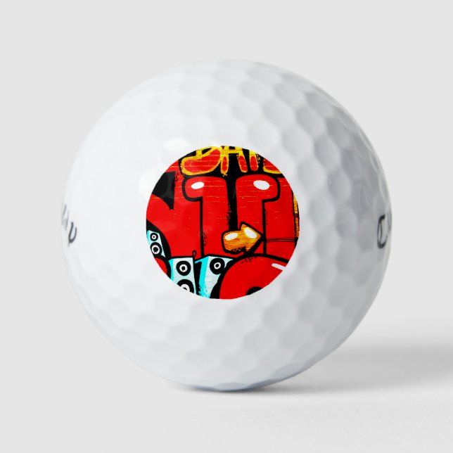 Graffiti 19 cwb gbcnm golf balls (Front)