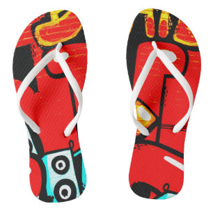 Graffiti 19 ffa thongs