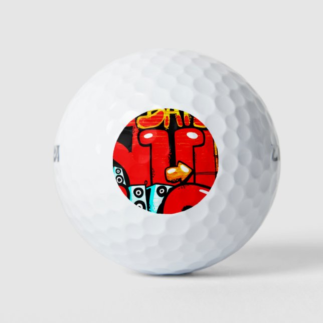 Graffiti 19 wu gbcnm golf balls (Front)