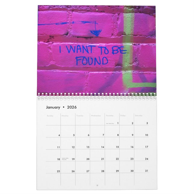 Graffiti 2010 calendar (Jan 2026)