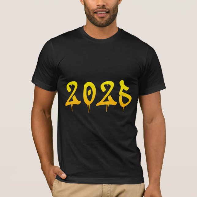 Graffiti 2025 T-shirt – Bold, Urban, Visionary (Front)