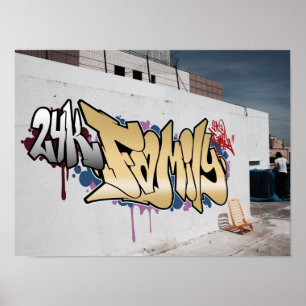 Graffiti 24K Family Poster