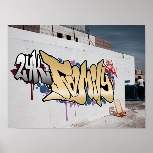 Graffiti 24K Family Poster (Front)