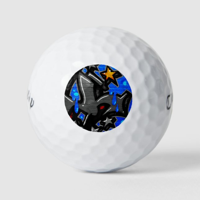 Graffiti 3 cwb gbcna golf balls (Front)