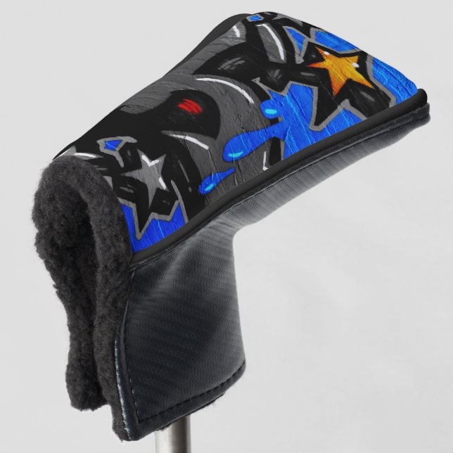 Graffiti 3 pccna golf head cover (3/4 Front)