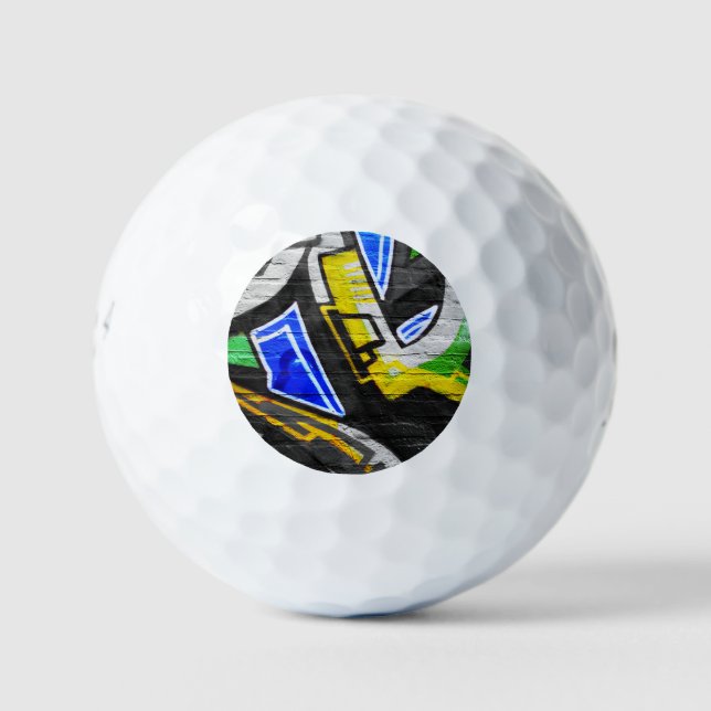 Graffiti 6 be6 gbcna golf balls (Front)