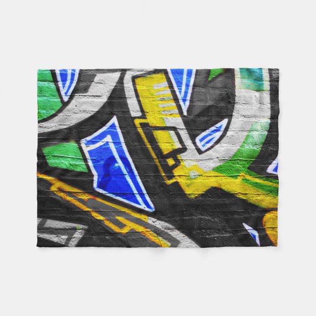 Graffiti 6 fbcna fleece blanket (Front (Horizontal))