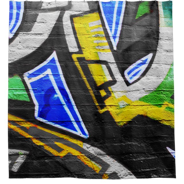 Graffiti 6 sccnm shower curtain (Front)