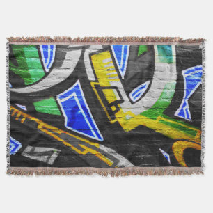 Graffiti 6 tba throw blanket