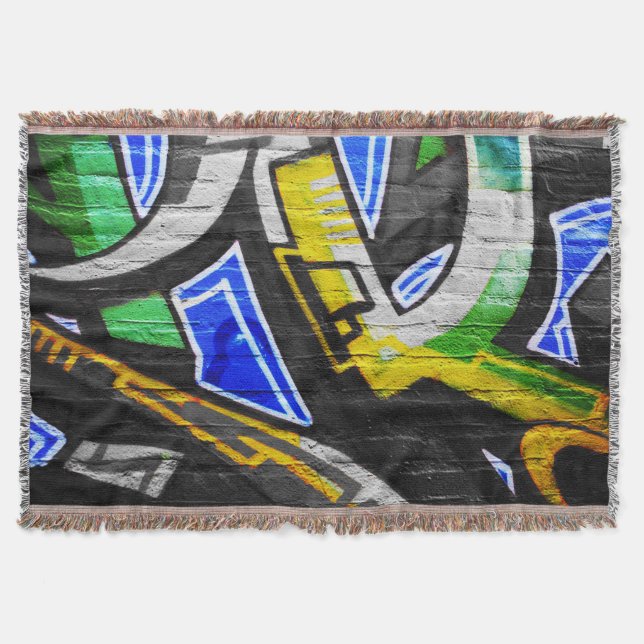 Graffiti 6 tba throw blanket (Front)