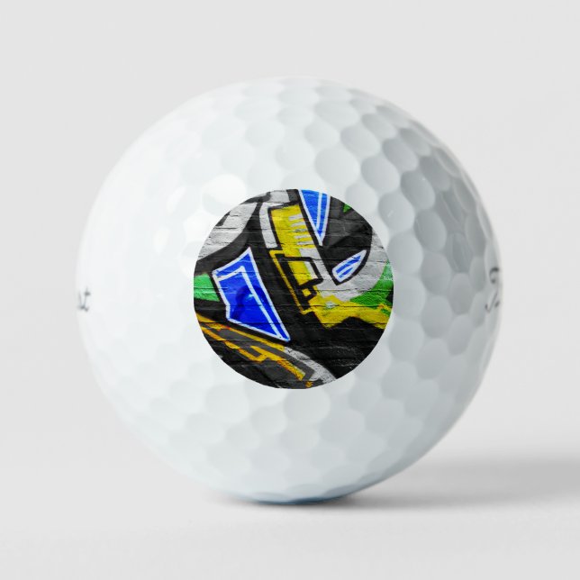 Graffiti 6 tpv1 gbcna golf balls (Front)