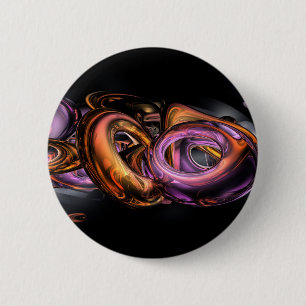Graffiti Abstract 6 Cm Round Badge