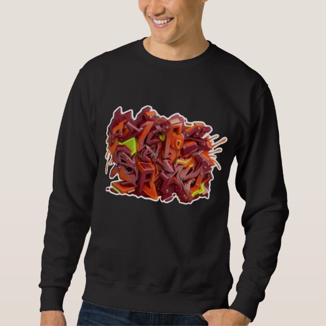 Graffiti adictos al spray sweatshirt (Front)
