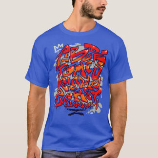 Graffiti Alphabet 2 T-Shirt