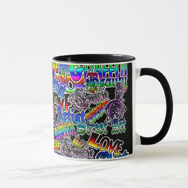 Graffiti "Ar" Artist terms Coffee Mug (Right)