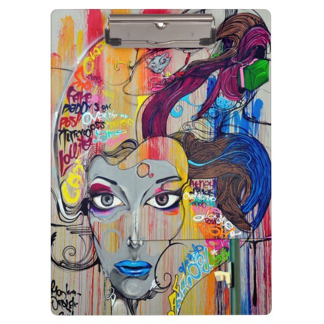 Graffiti Art Clipboard (Front)