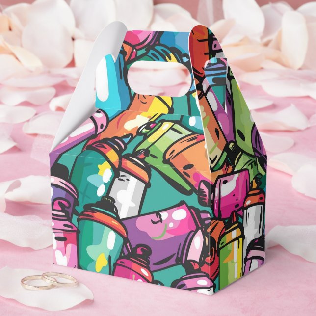 Graffiti Art Favour Box (Wedding)
