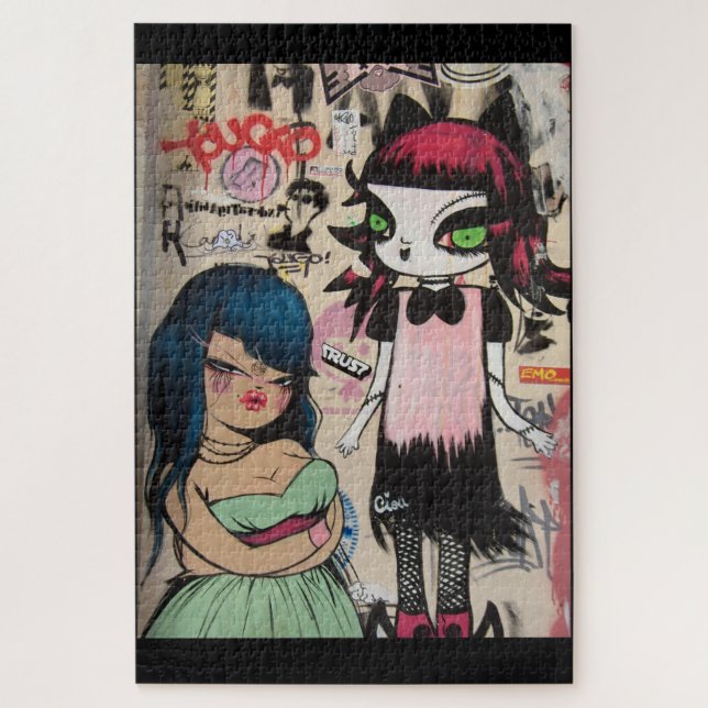 Graffiti Art Jigsaw Puzzle (Vertical)