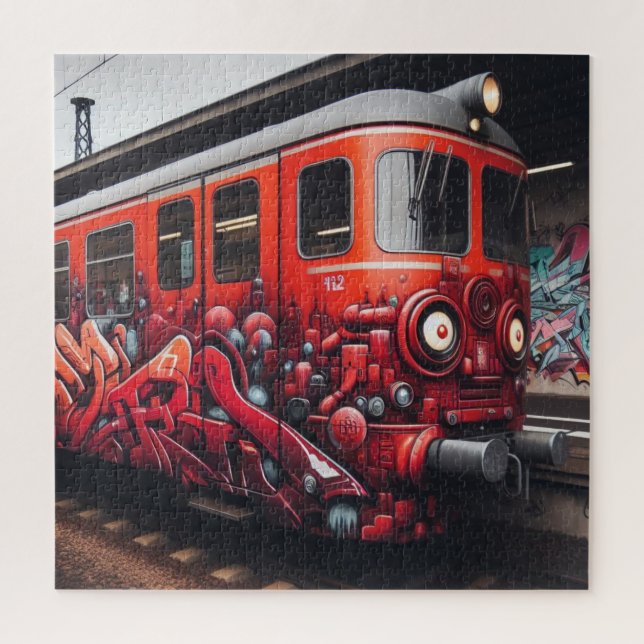 Graffiti Art Jigsaw Puzzle (Vertical)