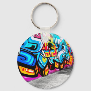 graffiti art key ring