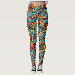 Graffiti Art Leggings