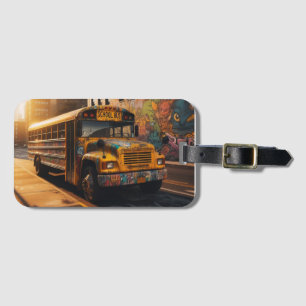 Graffiti Art Luggage Tag