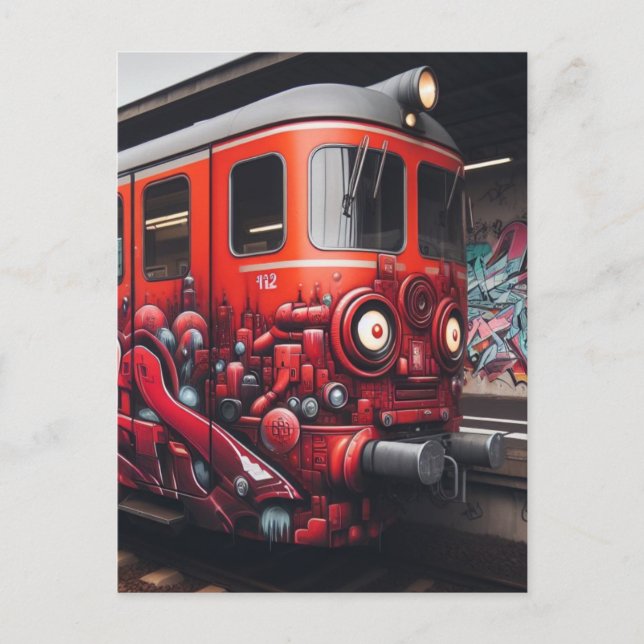 Graffiti Art Postcard (Front)