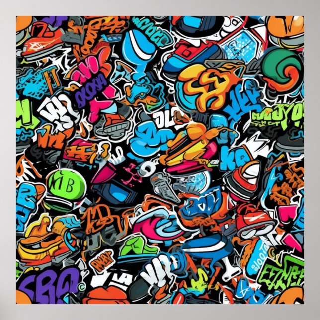 Graffiti Art Poster (Front)