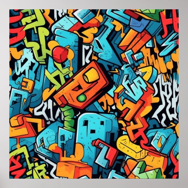 Graffiti Art Poster (Front)