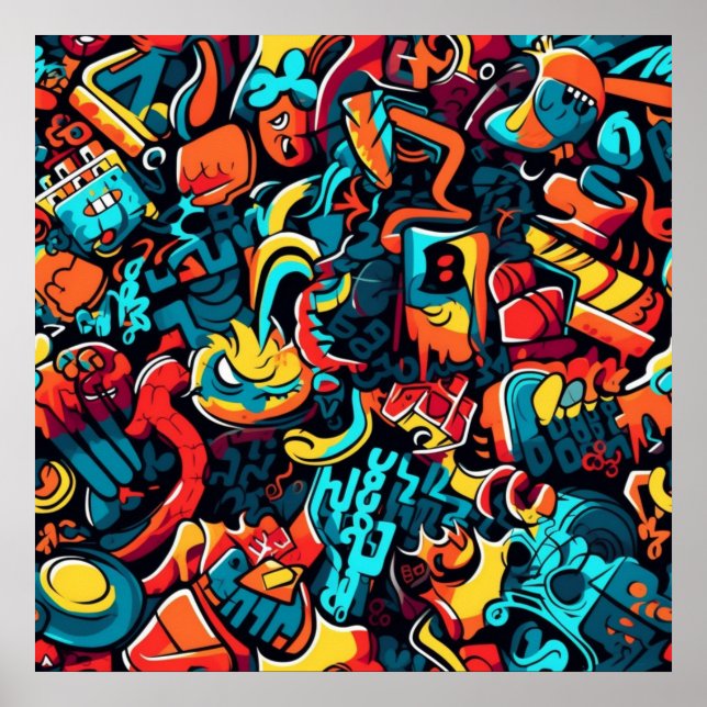 Graffiti Art Poster (Front)