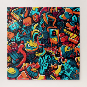 Graffiti Art Puzzzle Jigsaw Puzzle