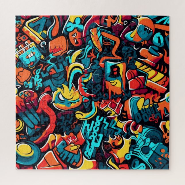 Graffiti Art Puzzzle Jigsaw Puzzle (Vertical)