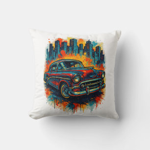 Graffiti Art Urban Pop Cushion