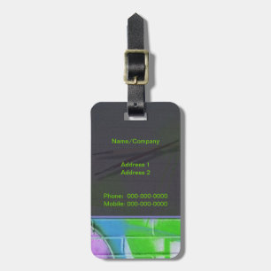 Graffiti Artist Luggage Tag