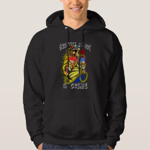 Graffiti Artist With Spray Cans Tagger Street Art  Hoodie