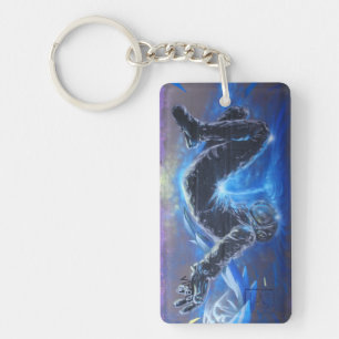 Graffiti Astronaut Key Ring