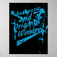 Graffiti Authentic Original Winner Grunge Splatter