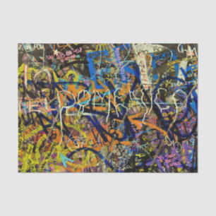Graffiti Background Tissue Paper