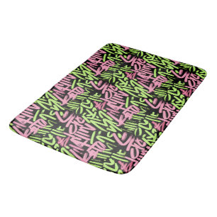 Graffiti Bath Mat