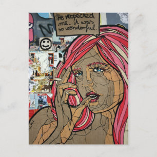 Graffiti, Berlin, Germany Postcard