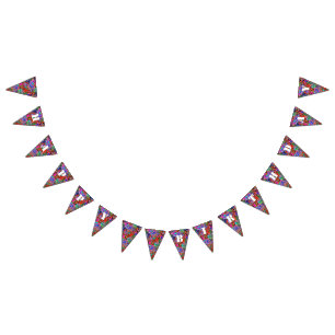 Graffiti birthday bunting 