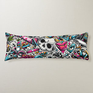 Graffiti  body cushion