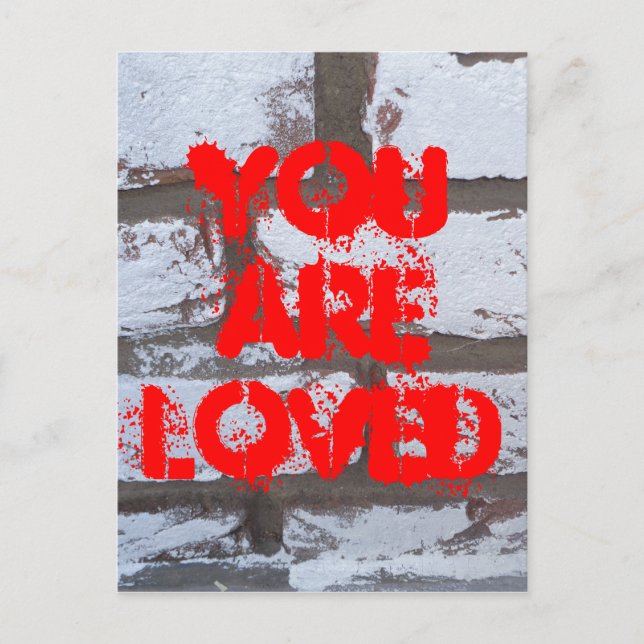 Graffiti Bricks Postcard (Front)