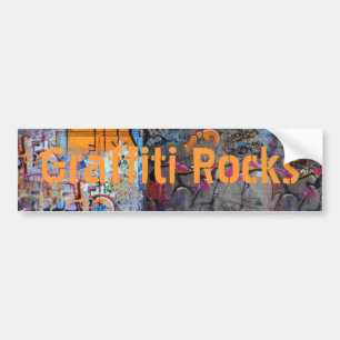 graffiti bumper sticker
