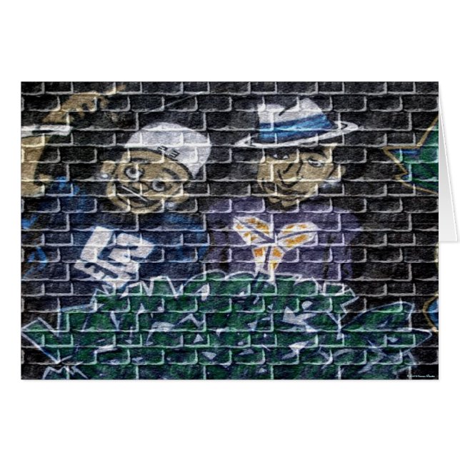 Graffiti Card (Front Horizontal)