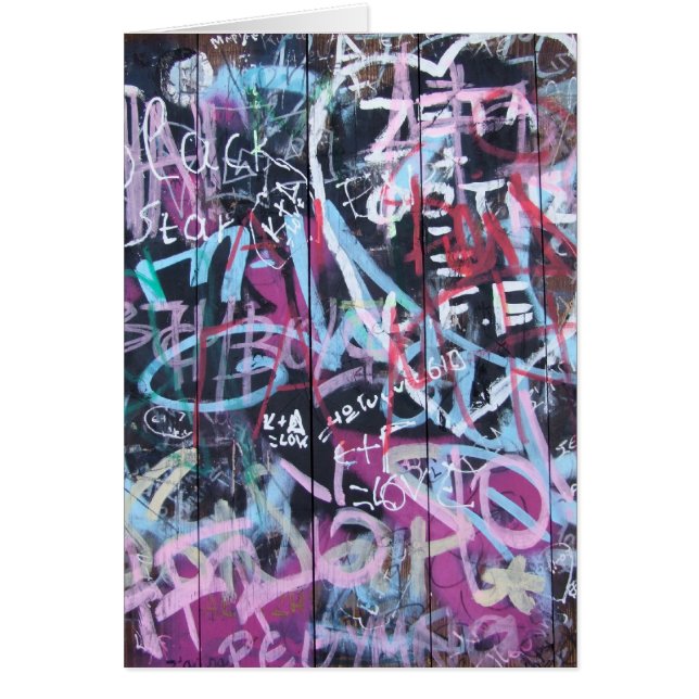 Graffiti Card (Front)