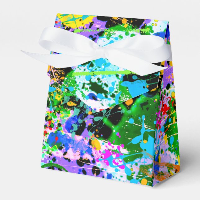 Graffiti Carnival Favour Box (Front Side)