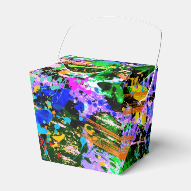 Graffiti Carnival Favour Box (Front Side)