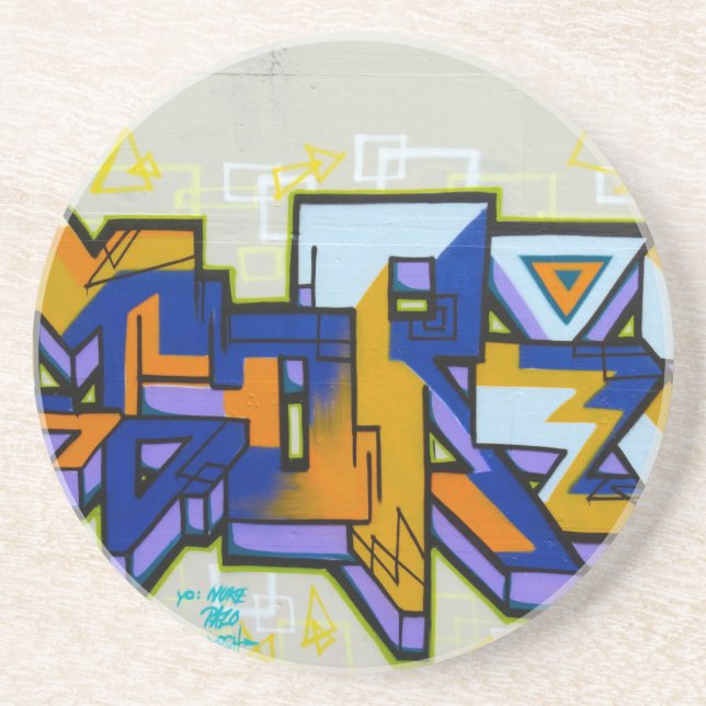 Graffiti Coaster (Front)